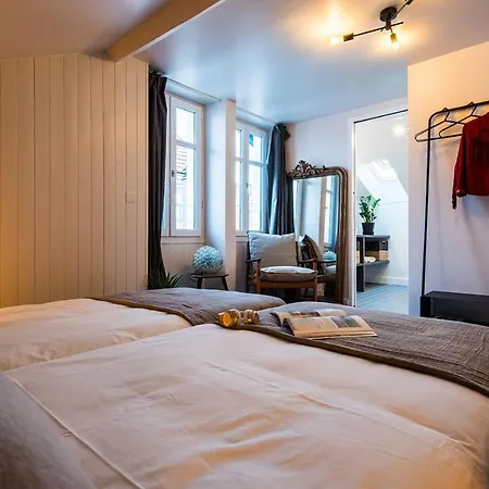 L'atelier Keyweek Vintage Duplex With Parking Center Biarritz