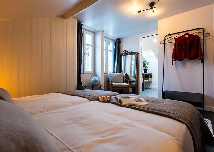 L'atelier Keyweek Vintage Duplex With Parking Center Biarritz