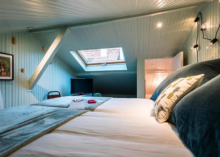 L'atelier Keyweek Vintage Duplex With Parking Center * Biarritz