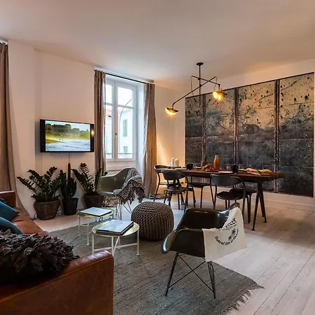 L'atelier Keyweek Vintage Duplex With Parking Center Apartment